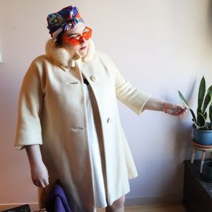 Twee Rabbit Fur Coat XL